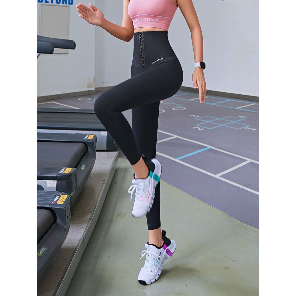 Fitness Women's Corset High Waisted Workout Leggings